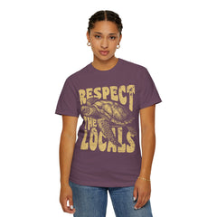 Respect the Locals T-Shirt — Sea Turtle Conservation Graphic Tee