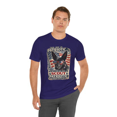 Personalized with your Dogs name and image - Patriotic Dog T-Shirt