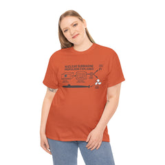 Nuclear Submarine Propulsion Explained Tee, Science Shirt, Geeky Gift, Educational Apparel, STEM Fashion, Nerdy T-Shirt