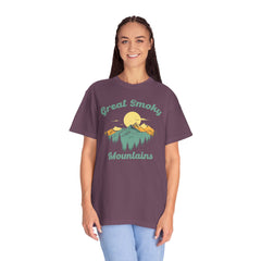 Great Smoky National Park National Park Graphic, Comfort Colors Soft Relaxed Fit Unisex Garment-Dyed T-shirt