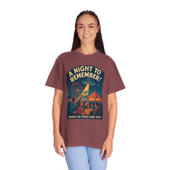 A Night to Remember! Vintage Style Unisex T-Shirt, Retro Graphic Tee, Fun Carnival Shirt, Summer Festival Top, Unique Gift