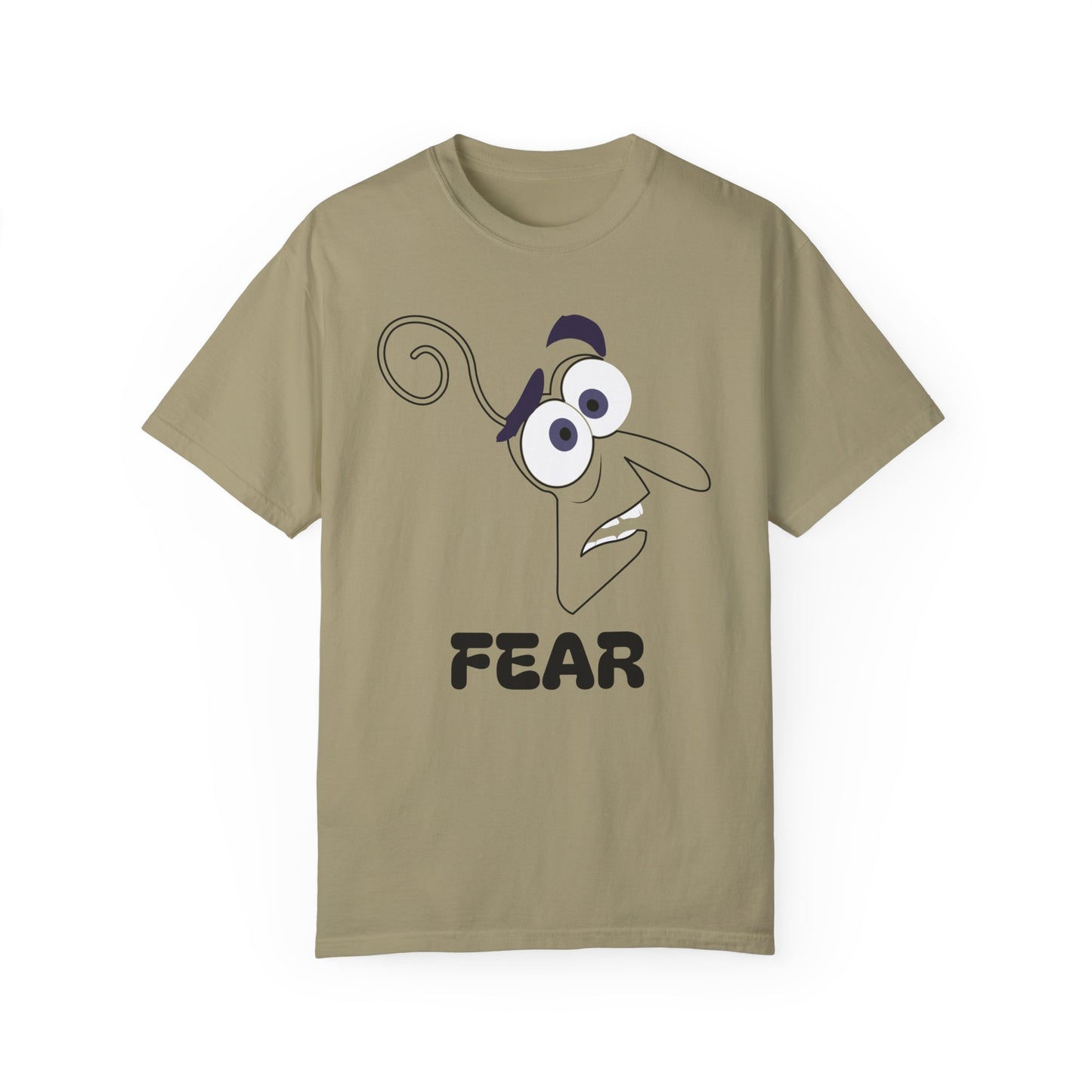 FEAR Emotion Graphic Unisex Comfort Colors Garment Dyed T Shirt