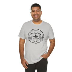 The Hideout Lake Ariel Tee — Vintage Lakeside Cabin T-Shirt