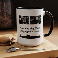Mug - Hunt For Red October Fan Mug, Sean Connery Gift, Submarine Movie Fan Gift