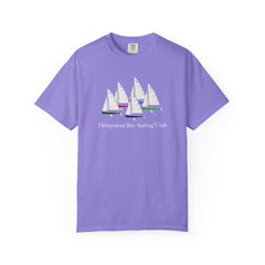 Hempstead Bay Sailing Club T-Shirt — Vintage Sailboat Race Day Tee