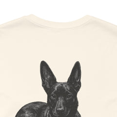 Dog Dad T-Shirt — Personalized Your Dog Image  Tee (Custom Name)