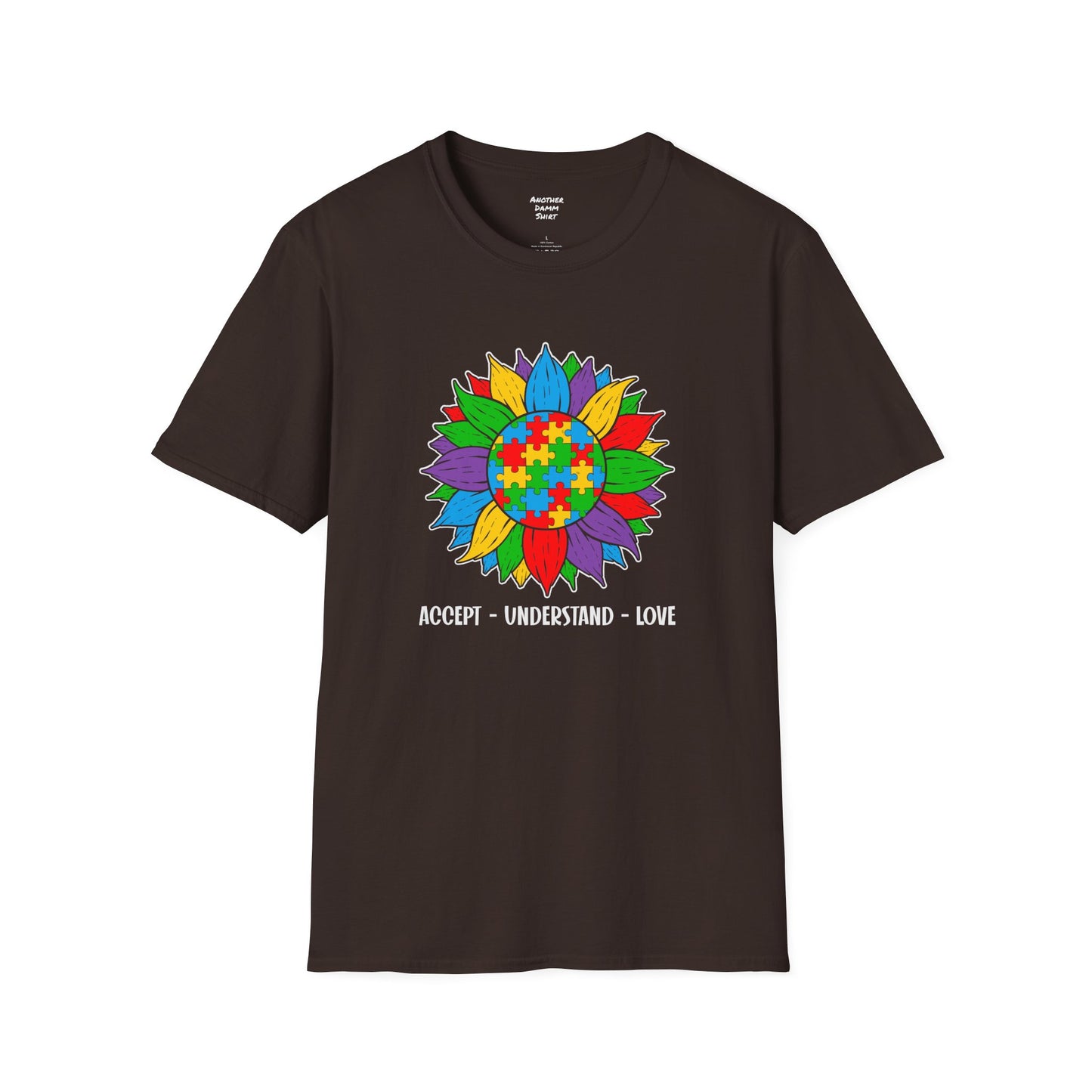 Autism awareness tee, softstyle, unisex autism shirt, short sleeve autism tee, shirt for autism, support autism shirt, gift for autistic kid