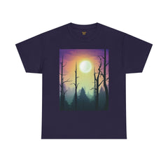 Serene Nature Graphic Tee, Aesthetic T-Shirt, Cozy Casual Wear, Gift for Nature Lovers, Perfect for Outdoor Adventures