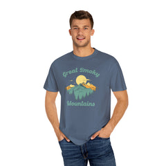 Great Smoky National Park National Park Graphic, Comfort Colors Soft Relaxed Fit Unisex Garment-Dyed T-shirt