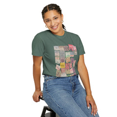 Classic Rock Concert Tickets  Garment-Dyed T-shirt