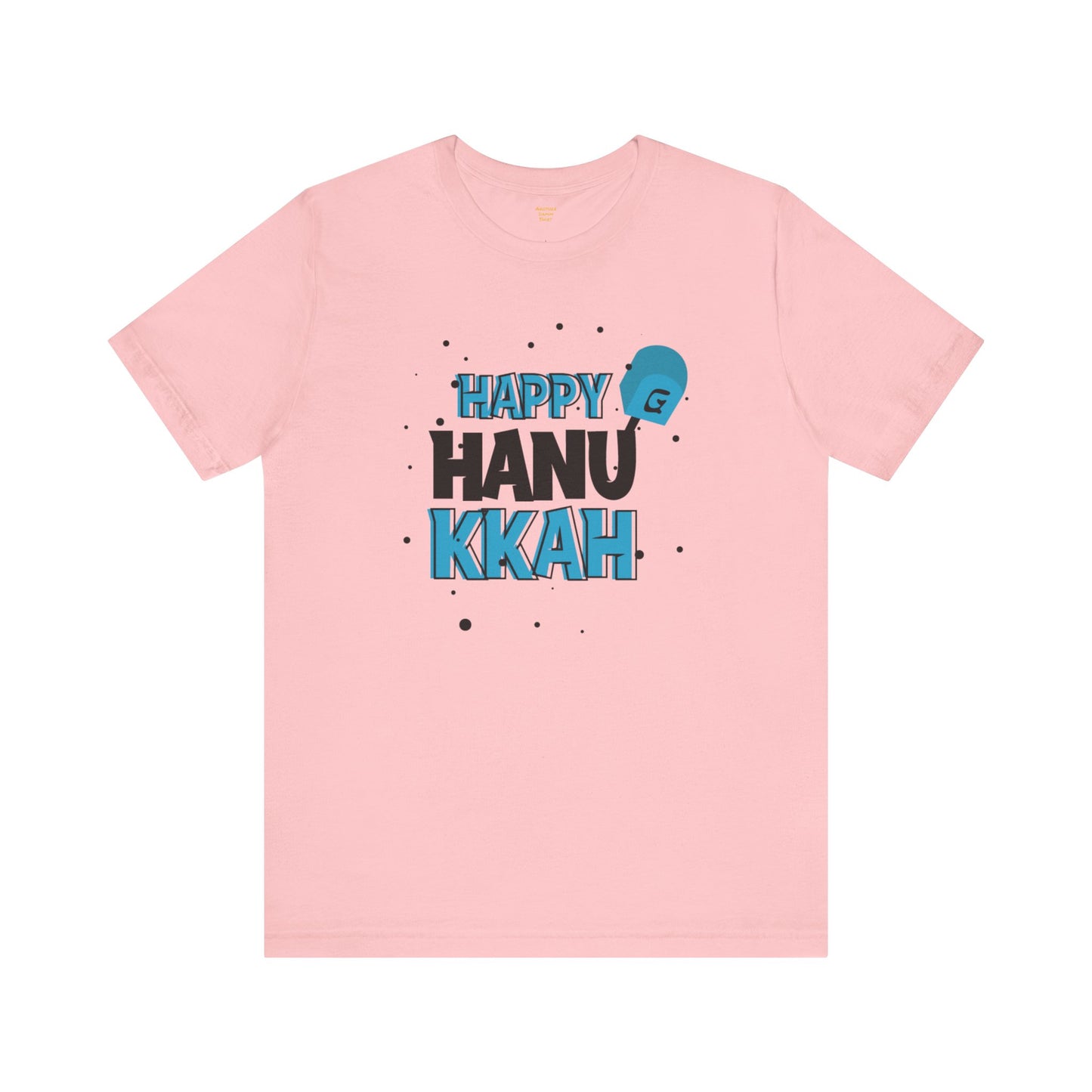 Happy Hanukkah Dreidel- Unisex Jersey Short Sleeve Tee