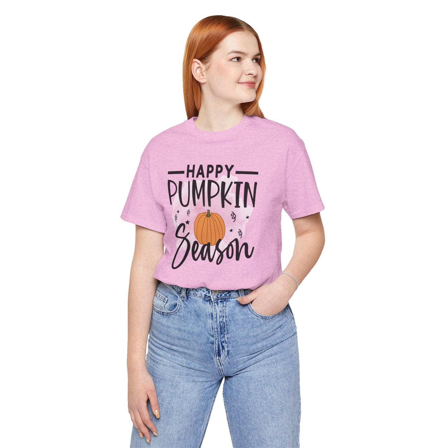 HAPPY PUMPKIN SEASON - Unisex Jersey Short Sleeve Tee