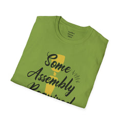 Some Assembly Required - Unisex T Shirt,Amputation Awareness,Limb Loss Awareness,Gift For Her,Gift For Him,Leg Amputee,Arm Amputee