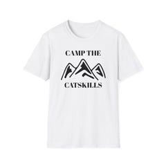 Camp The Catskillsi Unisex Softstyle T-Shirt  Catskill Mountains New York