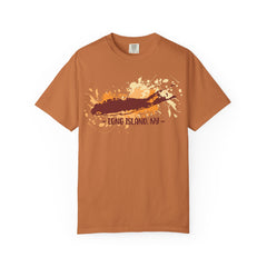 Long Island NY Comfort Colors Garment-Dyed T-shirt with Long Island Ice Tea Cocktail Recipe on Back