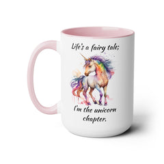 Unicorn coffee 15oz ceraminc mug,