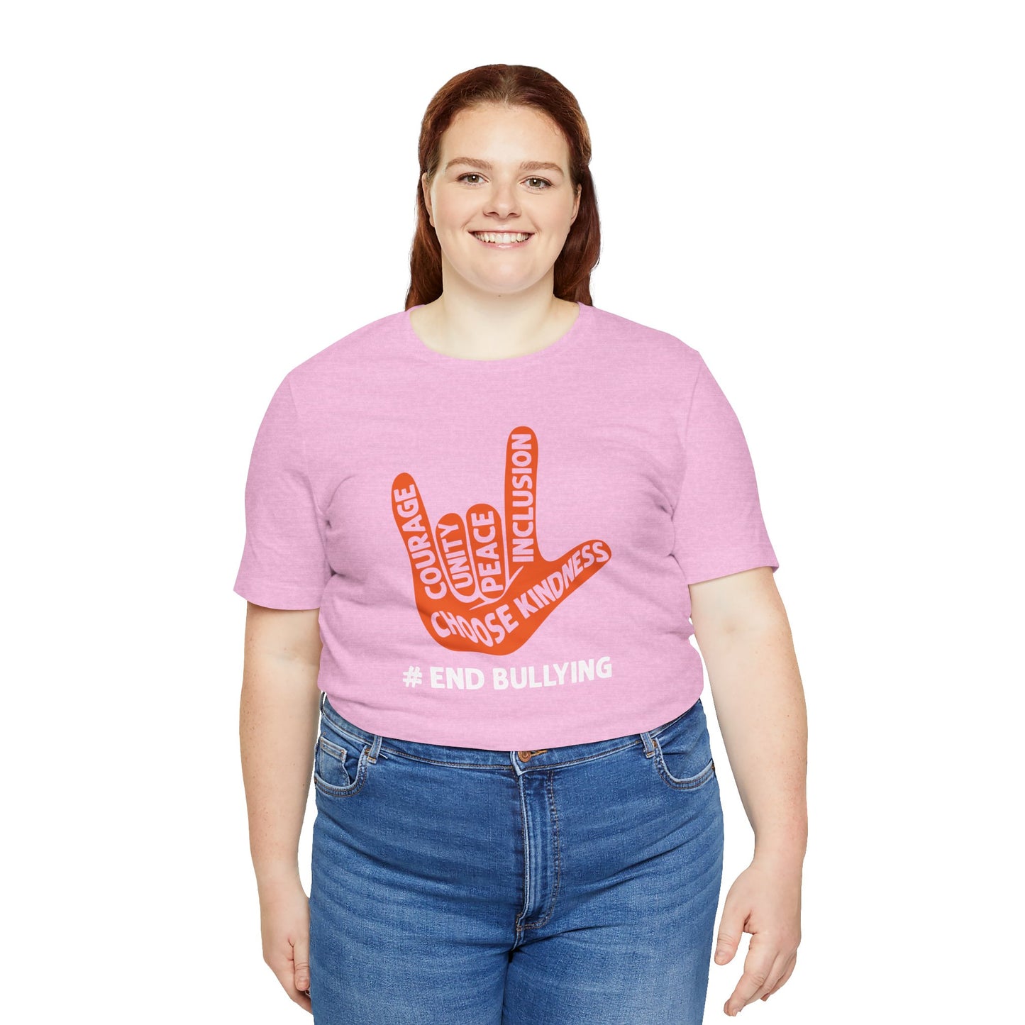 Anti Bullying, Choose Kindness  - Graphic Unisex Jersey Short Sleeve Tee