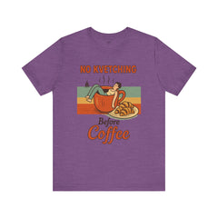Cozy Coffee Lover Tee, No Kvetching Before Coffee Shirt, Funny Gift for Coffee Enthusiasts, Unisex Casual Apparel, Perfect for [...]