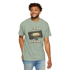 Be Kind Rewind Cassette T-Shirt — Retro 80s Vintage Tape Tee