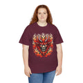 Fiery Fire Demon - Graphic Unisex Heavy Cotton Tee