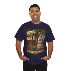 Boomers Started It. Gen X Perfected It. Vintage Hose Water Bottle Graphic Tee