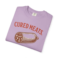 Cured Meats Graphic Tee - Funny Foodie Wear, Gift for Meat Lovers