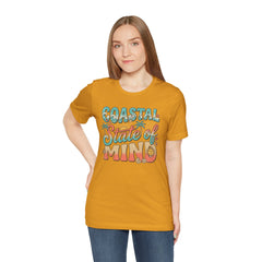 Coastal State of Mind Tee — Retro Beach Graphic T-Shirt