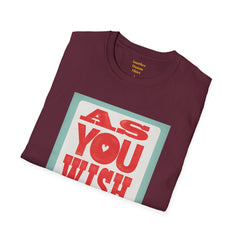 AS YOU WISH -  Unisex Softstyle T Shirt, Christmas Gift, Westley, Buttercup, Princess Bride, Gift for Him, Gift For Her, Iconic Movie Shirt.