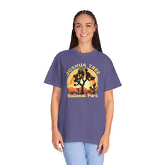 Joshua Tree National Park Graphic, Comfort Colors Soft Relaxed Fit Unisex Garment-Dyed T-shirt