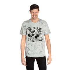 Life Is Better On The Farm Graphic Unisex Color Blast T-Shirt