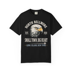 Your Home Town Personalized Eagle T‑Shirt — "Small Town, Big Heart"