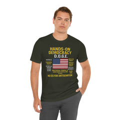 Hands-On Democracy Graphic Tee - Unisex