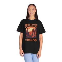 Bryce Canyon National Park Graphic, Comfort Colors Soft Relaxed Fit Unisex Garment-Dyed T-shirt