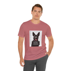 K9 Mugshot Personalized with your Dog T-Shirt