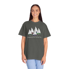 Hempstead Bay Sailing Club T-Shirt — Vintage Sailboat Race Day Tee