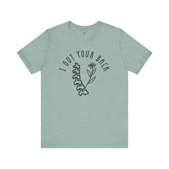Physical Therapy tee, I Got Your Back graphic tee, gift for her, gift for him, physiotherapy gift, PT shirt, therapist t-shirt, PT student