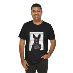 K9 Mugshot Personalized with your Dog T-Shirt