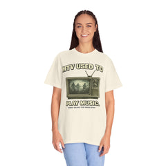 MTV Used to Play Music T-Shirt — Retro TV Graphic Tee