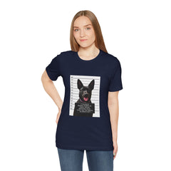 K9 Mugshot Personalized with your Dog T-Shirt