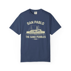 San Pablo 'The Sand Pebbles' Vintage Boat Graphic T-Shirt