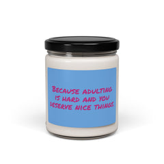 Scented Candle - Stress Relief Gift for Him or Her, 9oz