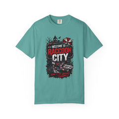 Raccoon City Graphic T-Shirt — "Welcome to Raccoon City" Horror Gamer Tee