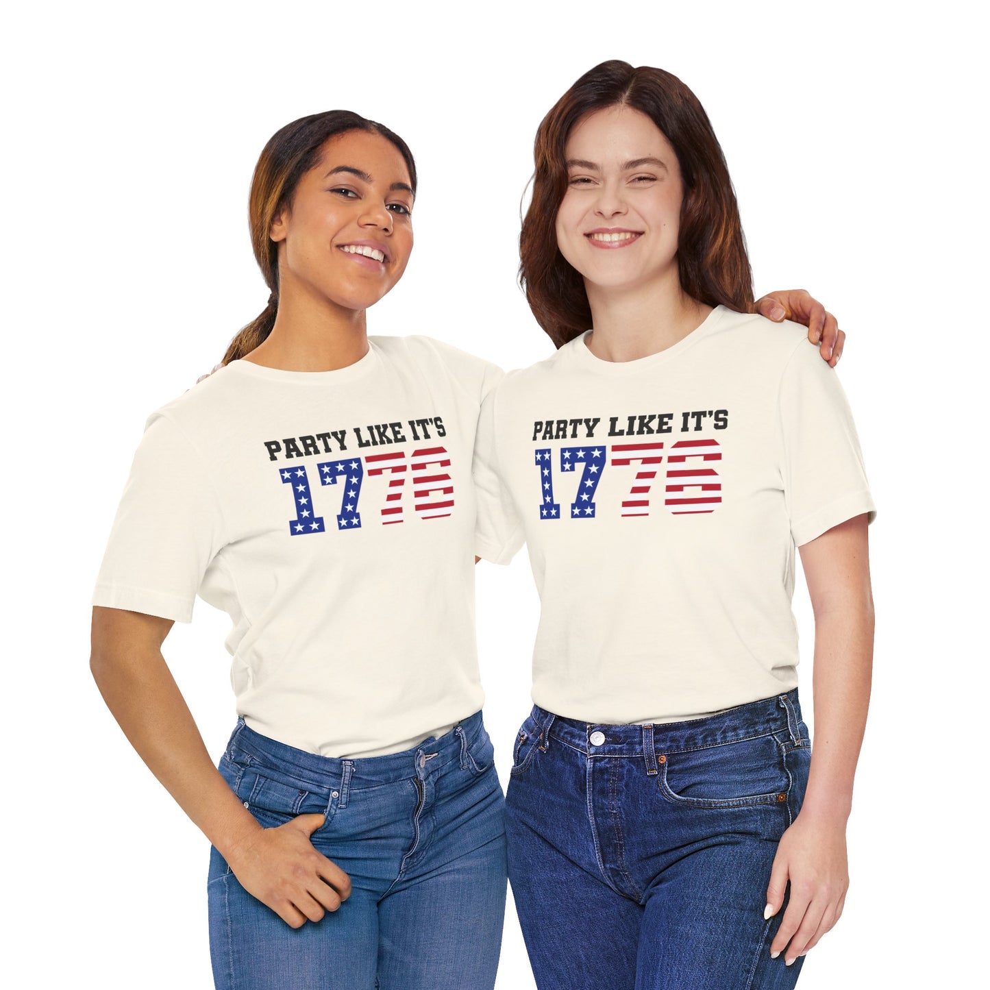 Party Like Its 1776, Graphic Unisex Jersey Short Sleeve Tee