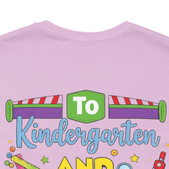 Personalized Name Kindergarten Teacher T-Shirt —  Kindergarten and Beyond Graphic Tee