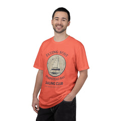 Hempstead Bay Sailing Club T‑Shirt — Flying Scot Hempstead Bay Vintage Sailboat Tee