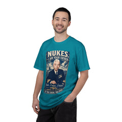 Nukes I Am Your Father Vintage United States Navy Nuclear Power Submarine Graphic T-Shirt
