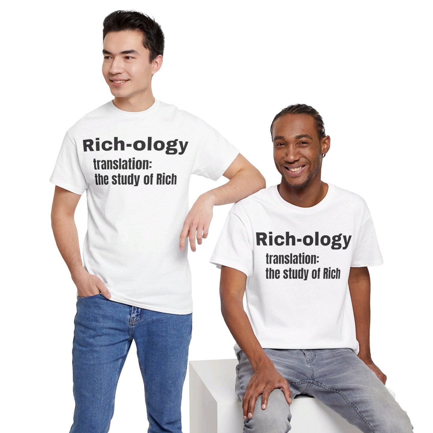 Personalized [Name] - ology - Unisex Heavy Cotton Tee