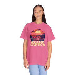 Grand Canyon National Park Graphic, Comfort Colors Soft Relaxed Fit Unisex Garment-Dyed T-shirt