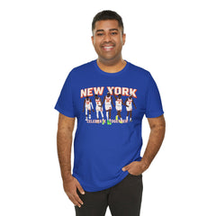 New York Basketball Celebrate Together  Tee - Unisex Jersey Short Sleeve T-Shirt