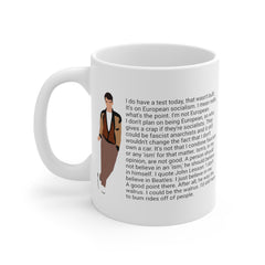 Ferris talks about Socialism  - Ceramic Mugs (11oz\15oz\20oz) Beuller / Movie Quote / Unique Gift / Gift for him / Gift for Her / 80s Movie